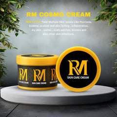 RM Skin Care Cream – Psoriasis, Eczema, Scabies, Rashes, Itching Relief & Fungal Infection Treatment