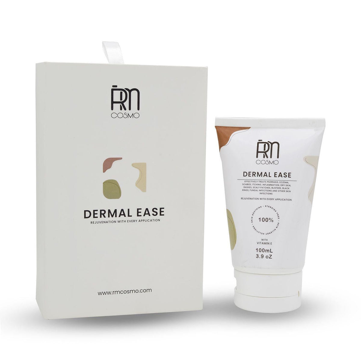Dermal Ease: Comprehensive Skin Treatment for Healing Psoriasis, Eczema, Rashes & Skin Irritations - RM COSMO