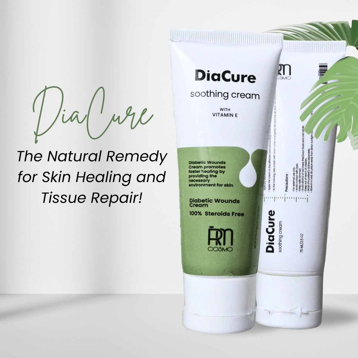 DiaCure: Holistic Solution for Skin Healing and Diabetic Wounds Relief - RM COSMO